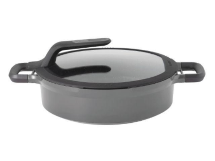 BergHOFF GEM 11" Stay-Cool Two-Handled Sauté Pan  Grey